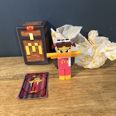 McDonalds Minecraft Film Erwachsene Mahlzeit Spielzeug - Birdie Flügel & Minecraft Skin Code