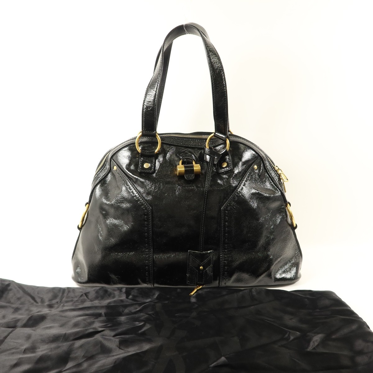 ミュージシャン Patent Leather Shoulder Bag\