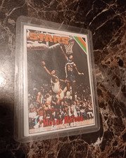 Topps 1975-76 Moses Malone #254 Rookie Utah Stars Basketball Trading Card