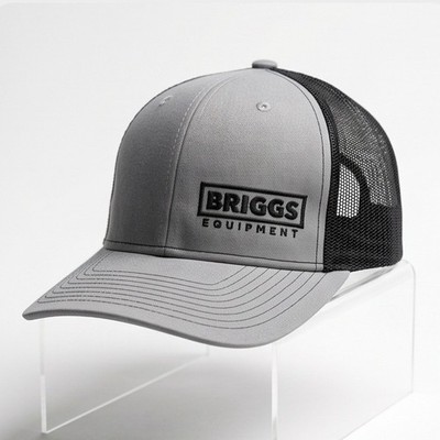 Briggs Equipment Trucker's Hat Port Authority Mesh Snapback OS