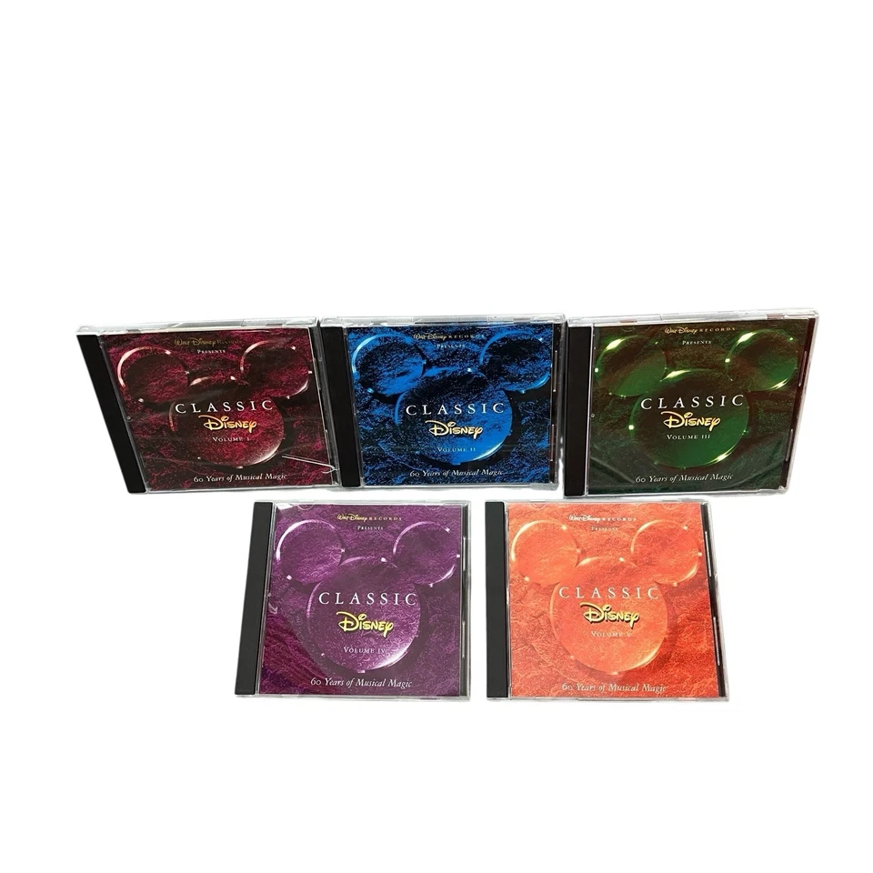 Classic Disney: 60 Years Of Musical Magic 5 Disc Audio CD Box Set Imperfect Case - Image 2 of 4