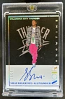 2020-21 Panini Noir Shai Gilgeous-Alexander Showtime Signatures Auto #/25