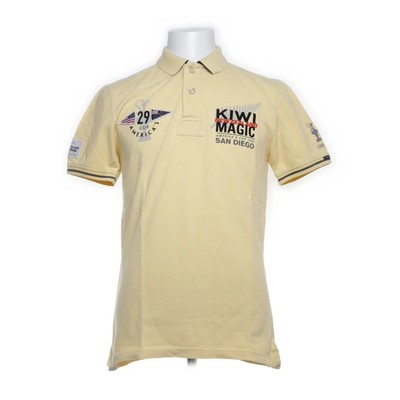 Code Zero, Poloshirt, Größe: M, Gelb, Baumwolle, Print, Herren #aw7