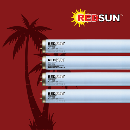 Tanning Bed Lamps RedSun Hybrid F59, 80100W, 5ft Lamp 1000 Hours eBay