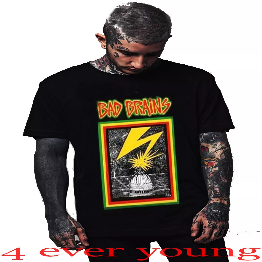 BAD BRAINS THE CLASSIC ROCK PUNK ROCK T SHIRTS