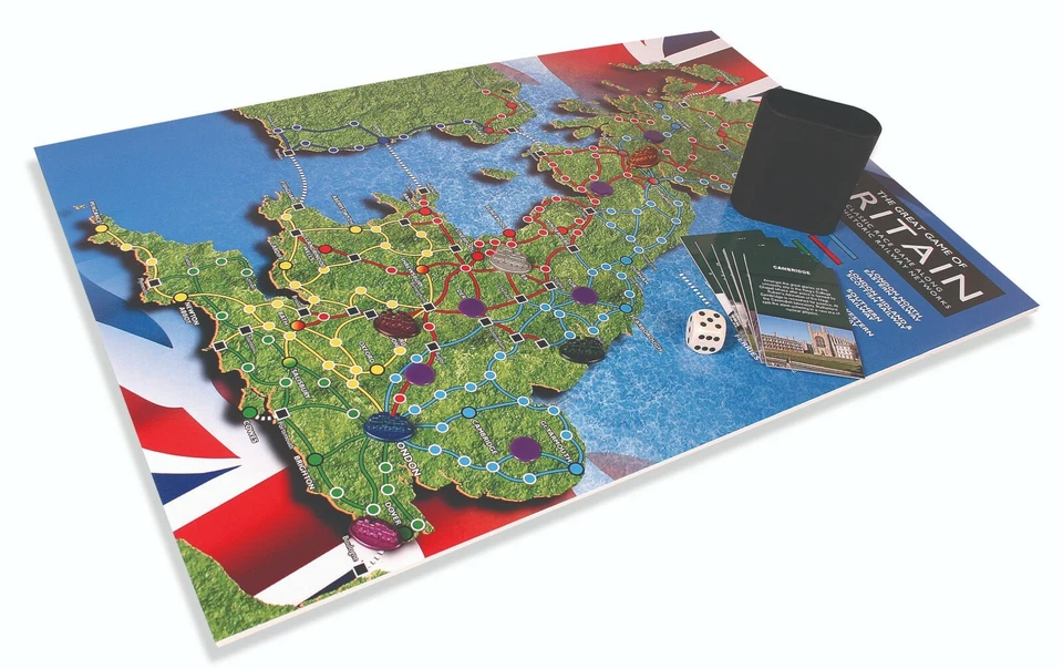 The Great Game of Britain - Railways by IDEAL - Exciting Train Adventure Game - Image 2 of 3