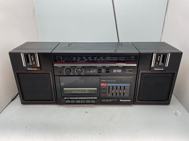 Panasonic RX-C36 Boombox AM/FM Cassette Radio SOLD AS IS FOR PARTS OR REPAIR Panasonic RX-C36 Boombox AM/FM Cassette Radio SOLD AS IS FOR PARTS OR REPAIR