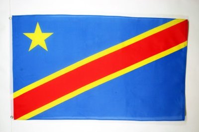 2x3 Congo Democratic Republic Flag 2'x3' House Banner Grommets 100D
