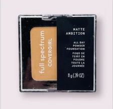 COVERGIRL Matte Ambition, All Day Powder Foundation, FS205 Medium Neutral, 0.38