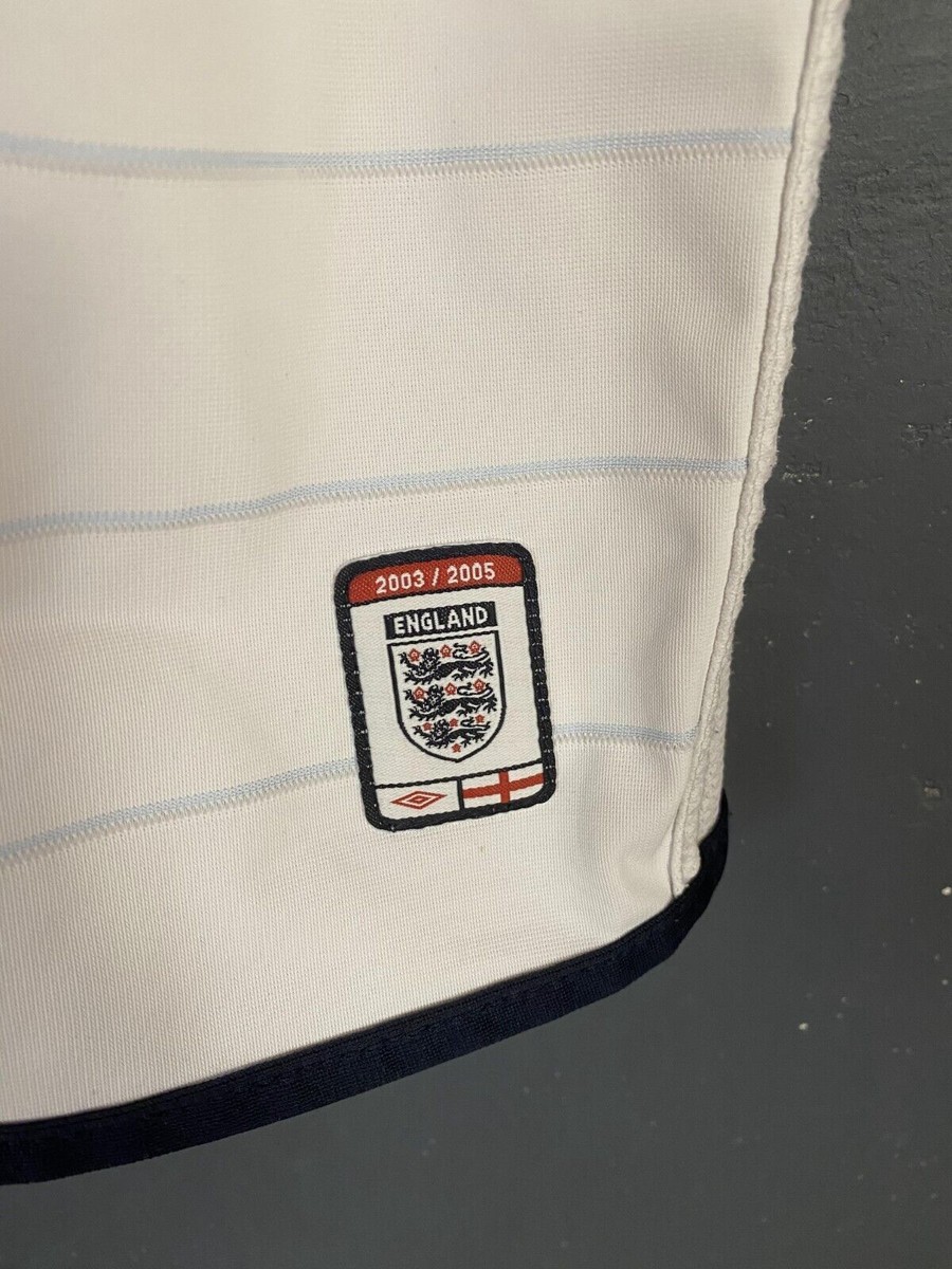 2 IN 1 MENS ENGLAND NATIONAL 2003/2005 HOME SOCCER FOOTBALL 2 IN 1 MENS ENGLAND NATIONAL 2003/2005 HOME SOCCER FOOTBALL