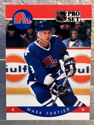 1990-91 Pro Set - Name Misspelled as Mark #245 Marc Fortier Error