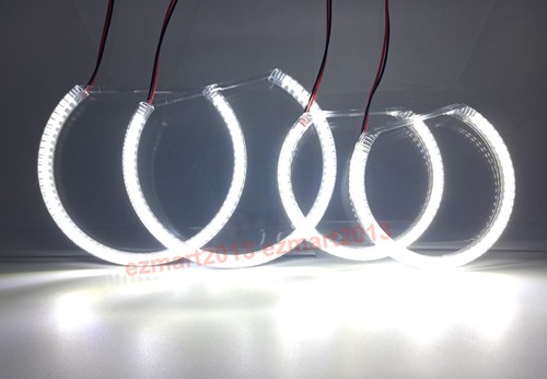 LED halo rings for BMW E60 E61 LCI 08-10 headlight angel eyes Demon Corona DRL - Picture 39 of 48