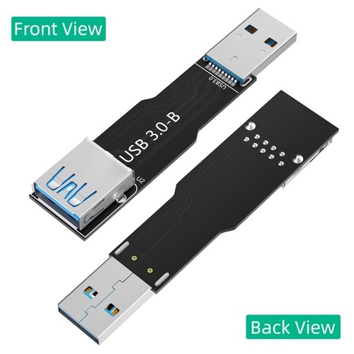 Advanced USB3.0 B Extension Card Type B Male to Female Adapter Reliabled for PC - Picture 4 of 8