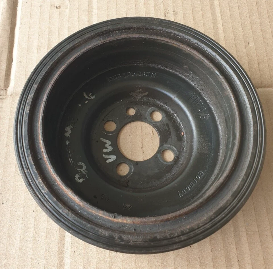 VW Volkswagen Golf MK6 2010 cigüeñal polea caja E7 Foto 2 de 3