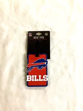 NFL Official Buffalo Bills Luggage Tag Travel Bag ID Golf Tag FREESHIP