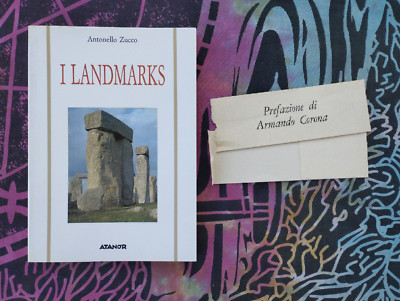 LIBRO I LANDMARKS ANTONELLO ZUCCO ARMANDO CORONA EDITRICE ATANOR ROMA 1* ED 1986