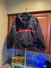 Nike Activewear Windbreaker Pull Over Hooded Jacket Blue/Red Boys XL 16-18      