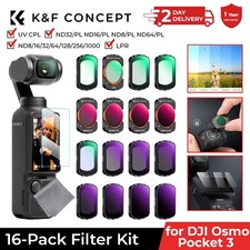 Image of K&F CONCEPT 16 Pack Magnetic ND,UV,CPL Effect Filter Set for DJI Osmo Pocket 3