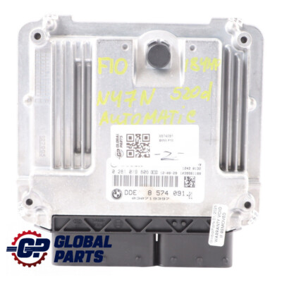 BMW F10 F11 520D N47N 184HP Motor Steuergerät ECU DDE 8574091 Automatik