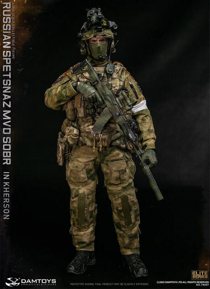 DAMTOYS 78097 Russian Spetsnaz MVD SOBR IN KHERSON Military 1/6