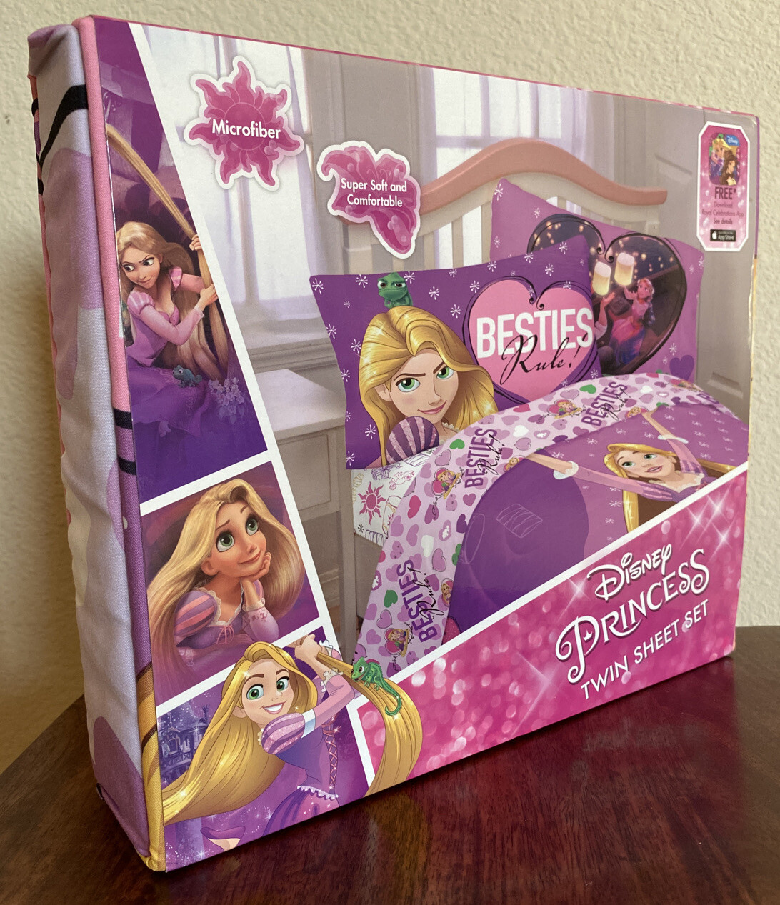 tangled twin bedding set