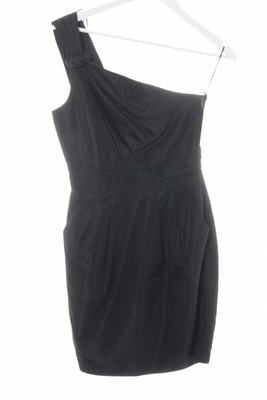 ZARA BASIC Abito monospalla nero Donna Taglia IT 38 | eBay