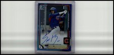 2015 Bowman #BCAP-SB Stephen Bruno Prospect Autographs Blue #95/150