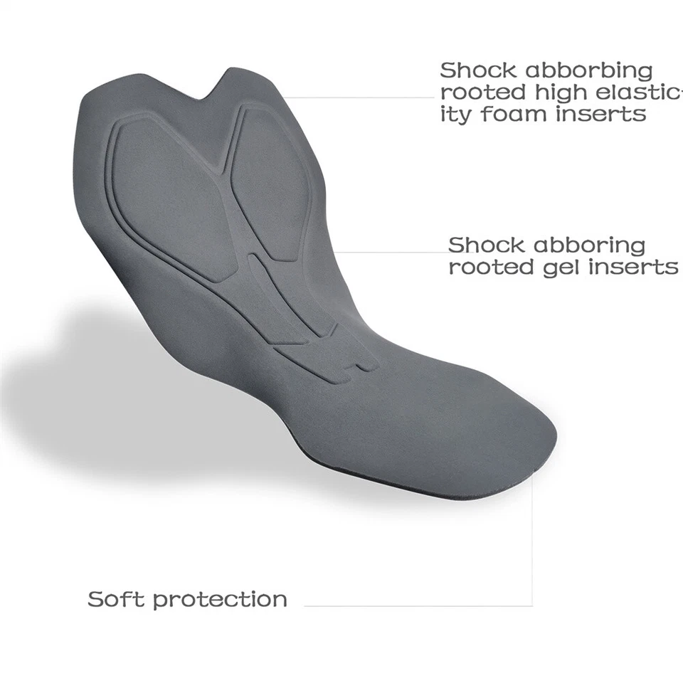 Men's Bike Shorts Padded Cycling Tights MTB Road Biking Shorts with Pockets - Image 3 of 4