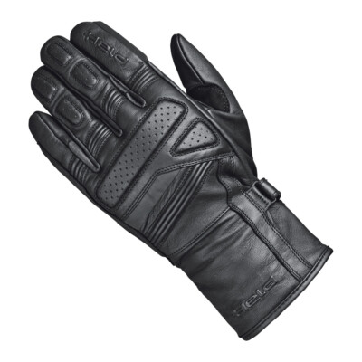 Held Sparrow 2 Leather Touring Gloves Black 12 Summer Lightweight Motorcycle Scooter