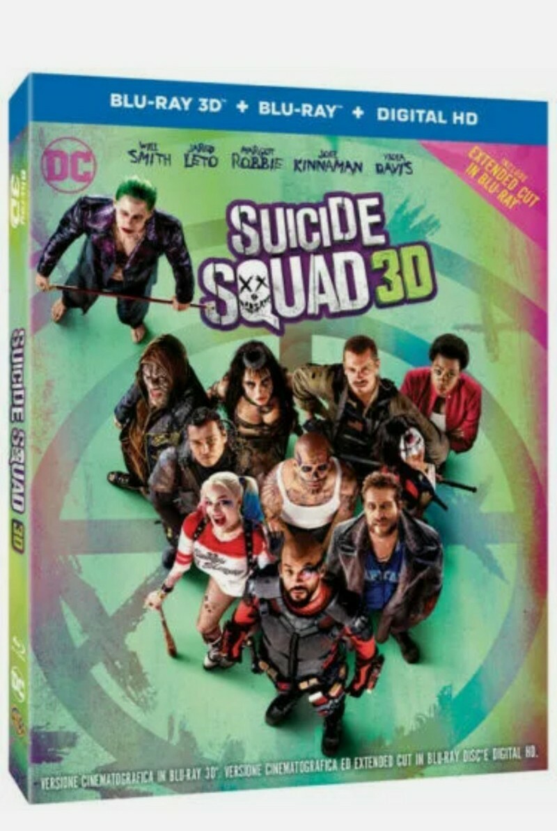 Blu Ray Suicide Squad (3D) (Blu-Ray 3D).....NUOVO
