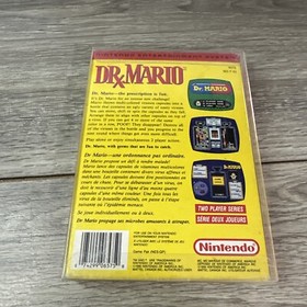 Dr. Mario (Nintendo NES, 1990)  In Box  Canada