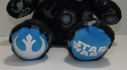 Costruisci un Orso BAB Star Wars Lato Chiaro vs Lato Oscuro Orecchie e Piedi Reversibili 16" - Foto 3 di 5