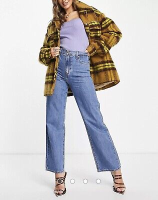 Levi's High Waisted Straight Leg Jeans Joe Stoned Medium Levi's High Waisted Straight Leg Jeans Joe Stoned Medium