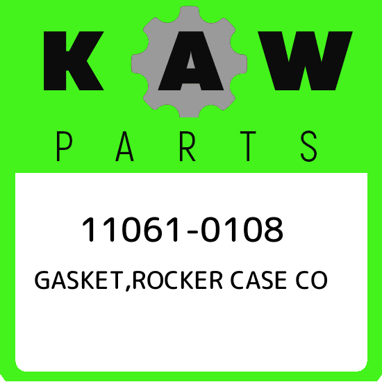 11061-0108 Kawasaki Gasket,rocker case co 110610108, New Genuine