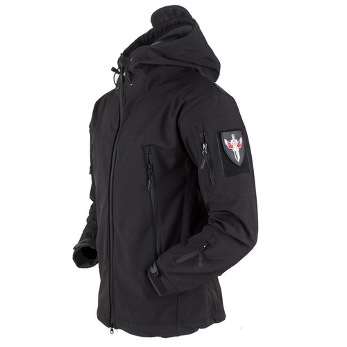 Mens Jacket Winter Warm Waterproof Hooded Combat Outdoor Tactical Coat - Picture 21 of 29