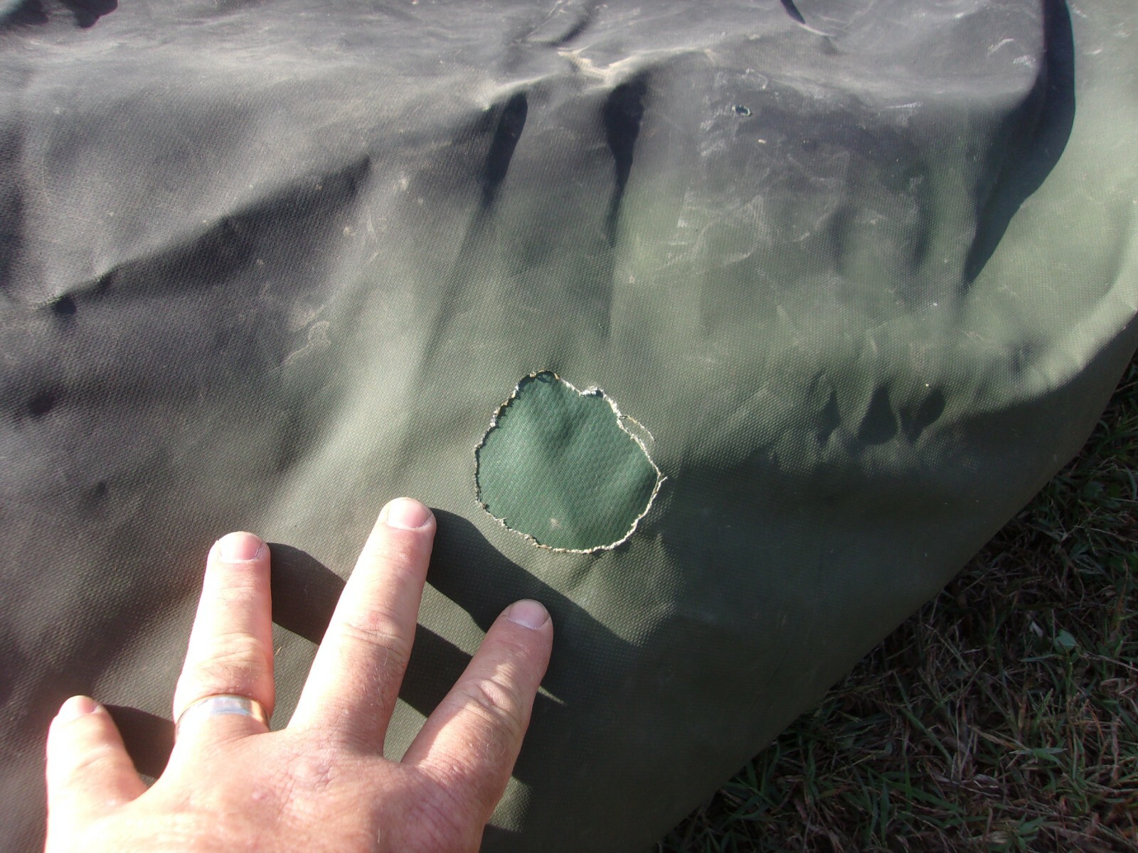 MILITARY SURPLUS CAMO TRUCK COVER 8 x13.5 x 3 5 TON NOT MTV SERIES