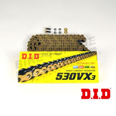 Goldkette DID 530 Teilung VX3 passend für Honda CBR600F M-T 1991-1996