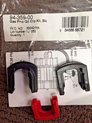 #ad SHURFLO Pump Quick Disconnect Gas Pump QD Clip Kit Part# CCP 26005 $13.95