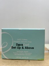 DevaCurl Set Up Above Versatile Styler 3.8 oz label is faded