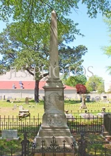 Alabama - Tuscaloosa General Sterling A.M. Wood CSA Grave (5x7 Photo)