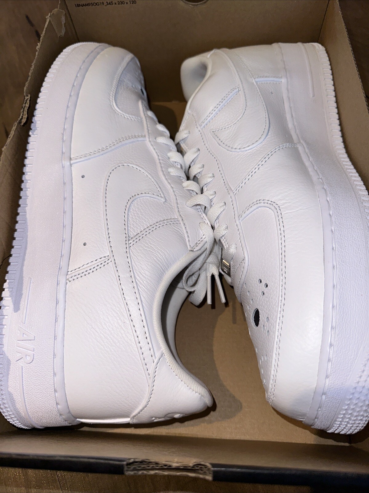 Size 12 Nike Air Force 1 Low Jason Voorhees For Men For White