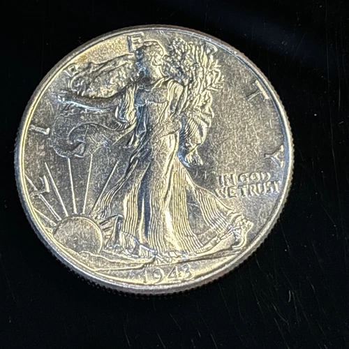 1943 Walking Liberty AU/UNC Half Dollar