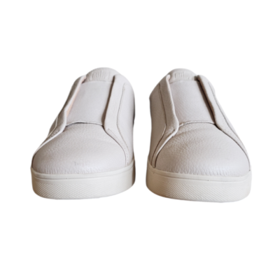 Fitflop Rally Shoes Women Sz 10 Beige Leather Slip On  display picture 1