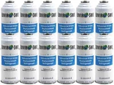 R 134a Refrigerant Replacement Cans- Coldest Refrigerant for Auto - 12 Pack