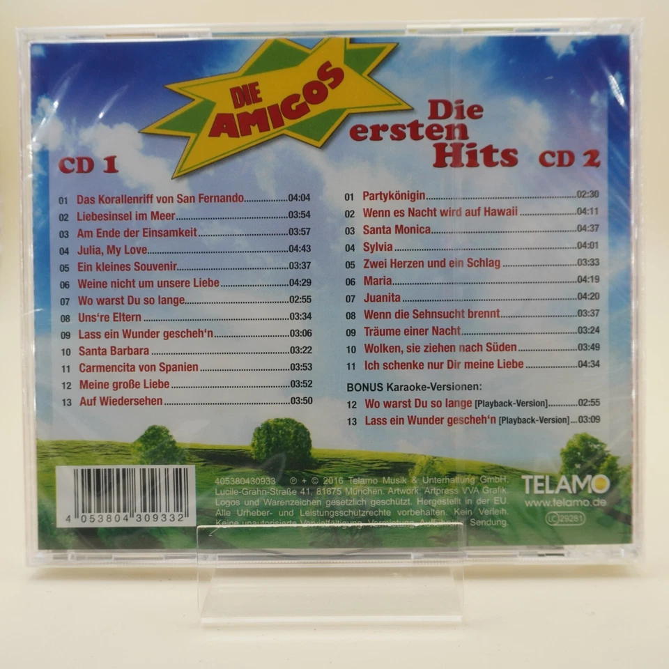 Die Amigos - Die Ersten Hits | CD | Zustand Neu / OVP - Bild 2 von 2