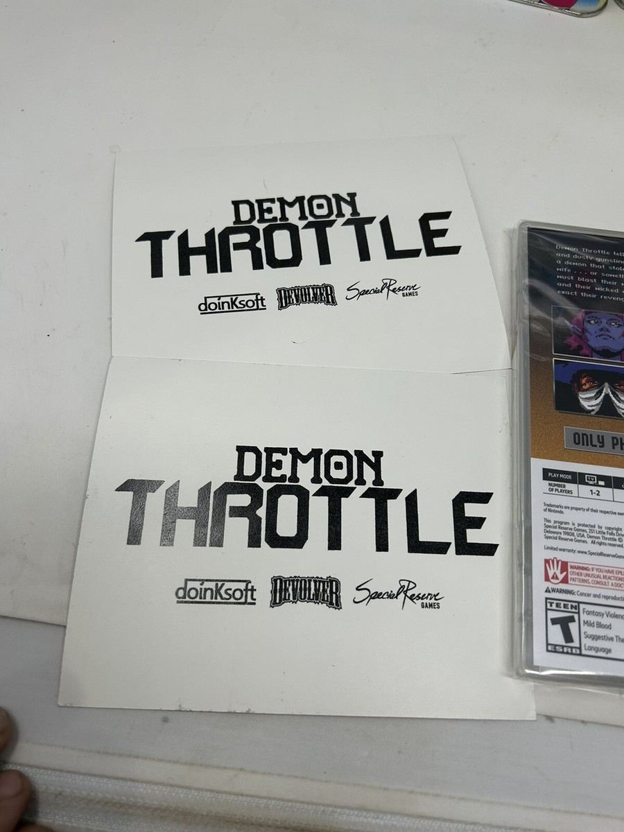 Amazon.com: Demon Throttle - Collectors Edition (Special