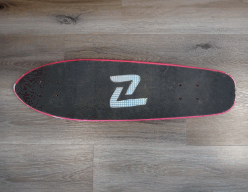 Z-Flex Jimmy Plumer Cruiser Pink Skateboard Deck Dogtown Zephyr RARE - Picture 1 of 2