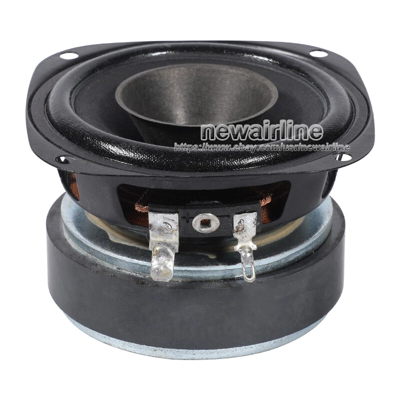 Altavoz de audio de rango completo estéreo Woofer 2 piezas 3" pulgadas 4 ohmios 4Ω 60 W Foto 3 de 4