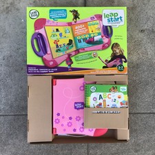 LeapFrog LeapStart 602150 Pink/Purple Learning System with Box - Tested