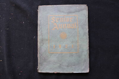 1921 SENIOR ANNUAL EARLHAM COLLEGE YEARBOOK - RICHMOND, INDIANA - YB 3490